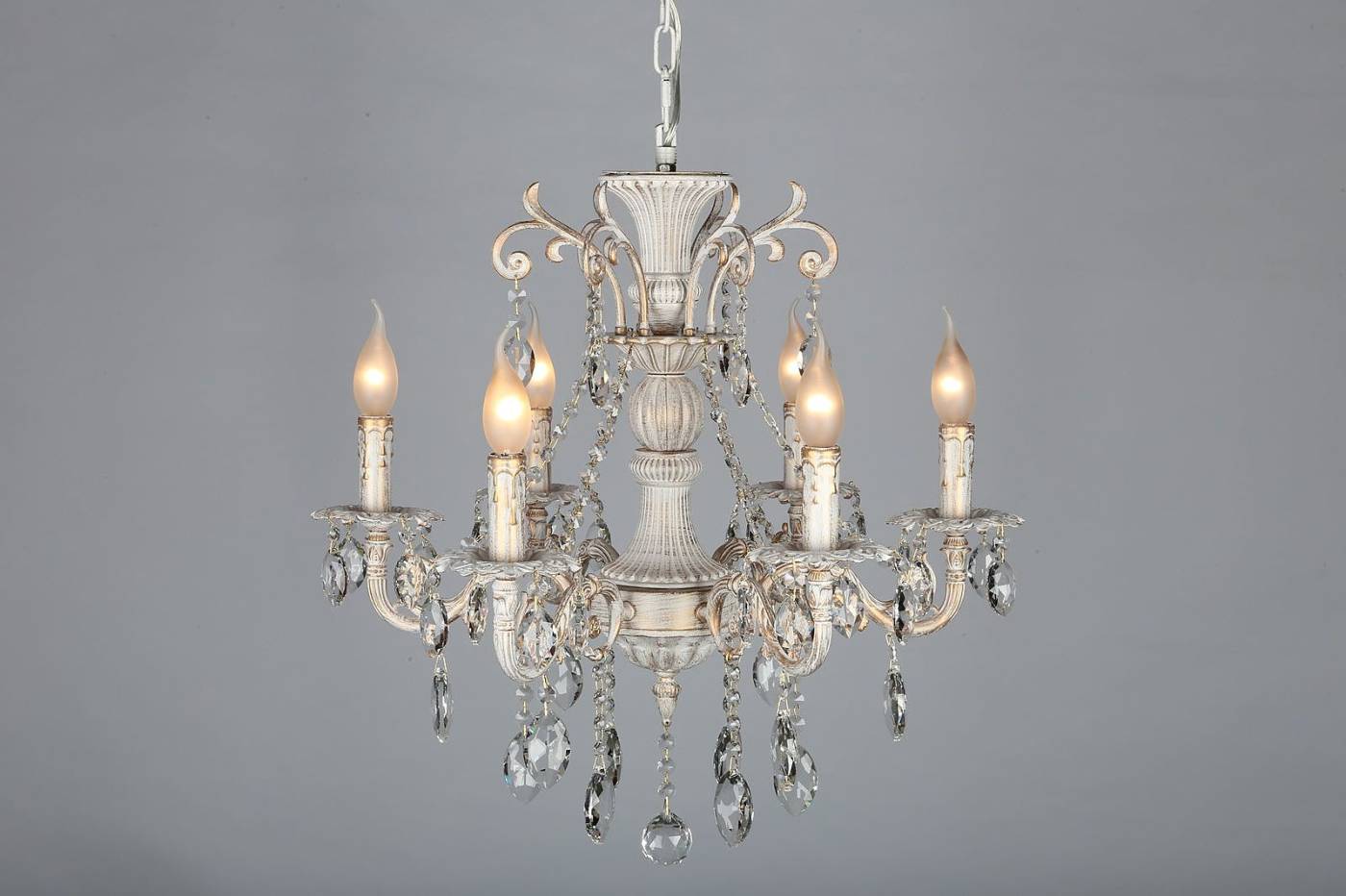 Подвесная хрустальная люстра Martina Omnilux OML-79003-06