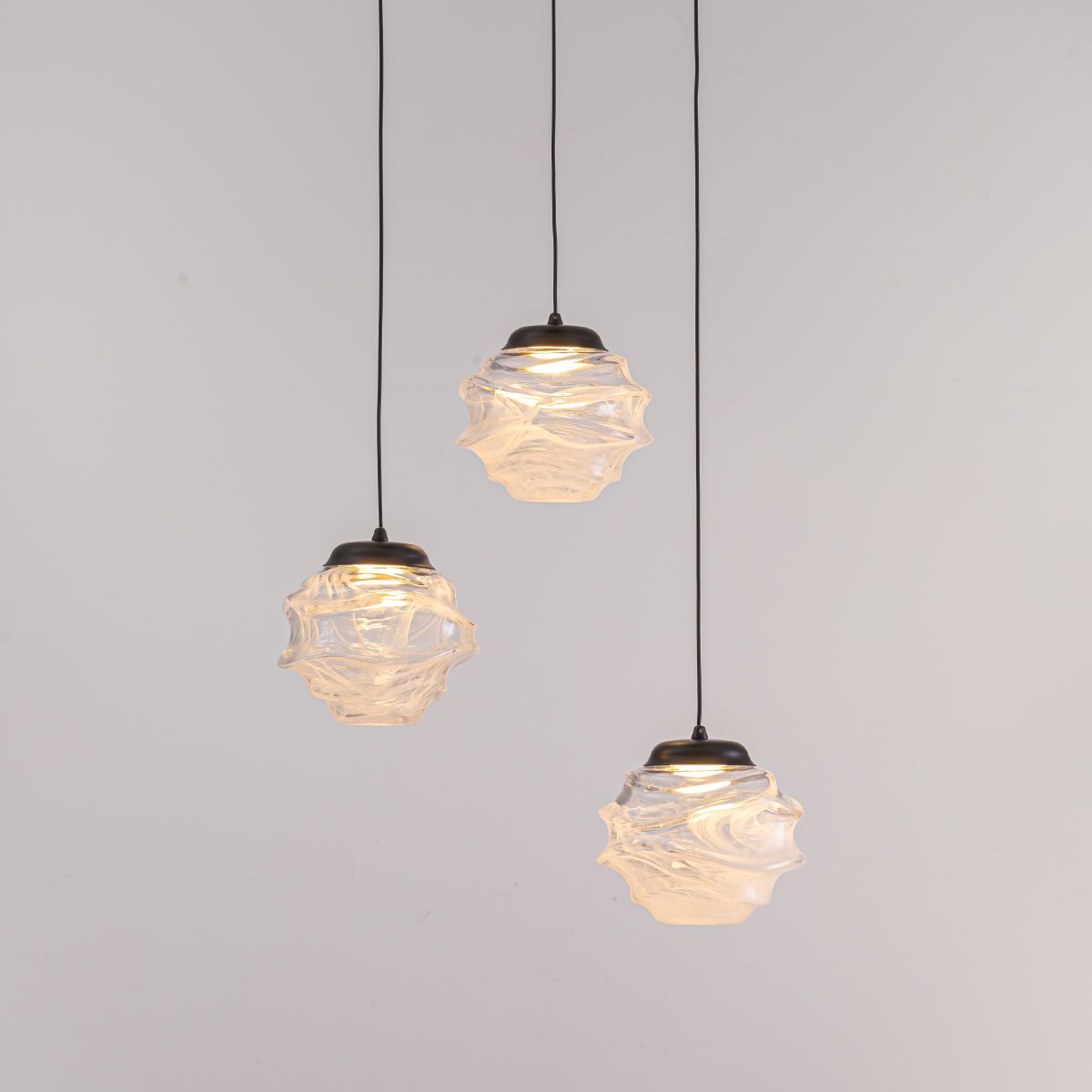 MD25030003-3A matt black/clear Светильник подвесной Delight Collection MD25030003 MD25030003-3A matt black/clear