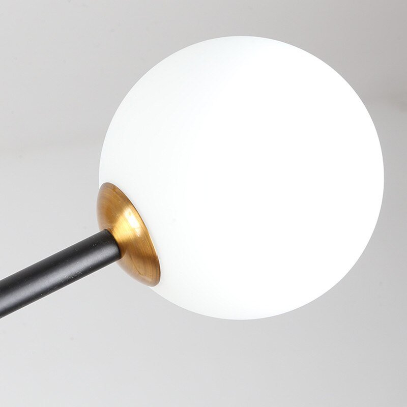 9389P/6 black/gold Потолочная люстра Delight Collection Bistro Globe 9389P/6 black/gold