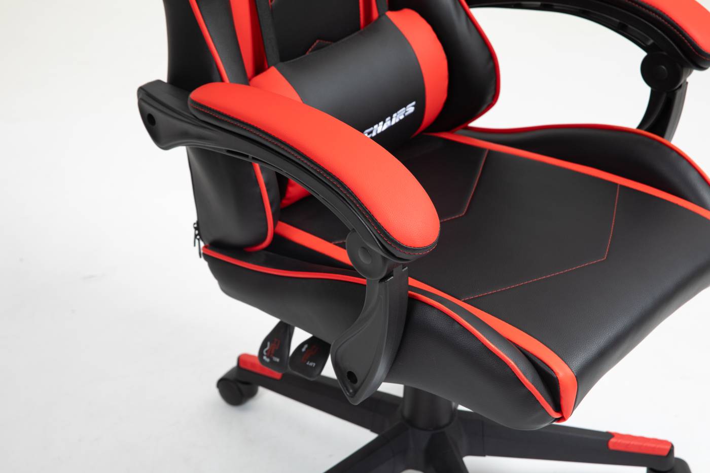 GF-8079 black+red Компьютерное кресло Stool Group УТ000039459