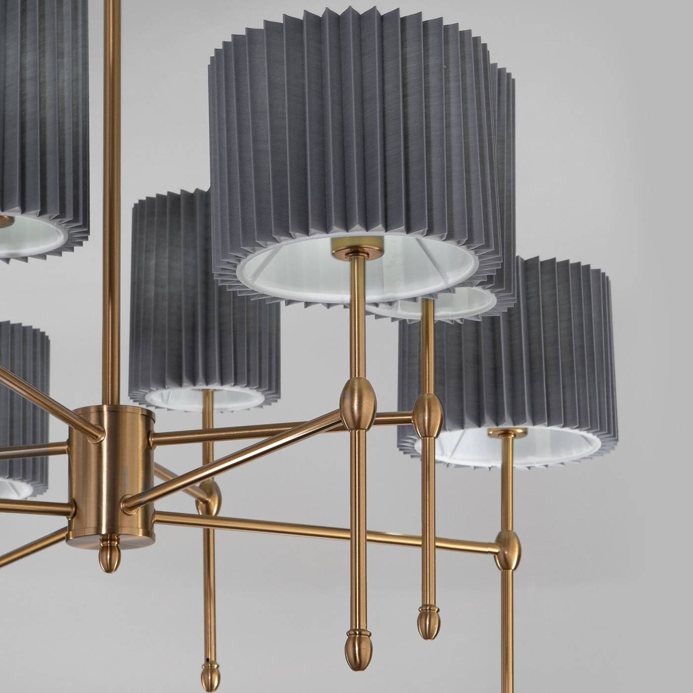 Потолочная люстра Eurosvet Notturno 60162/8 латунь Smart