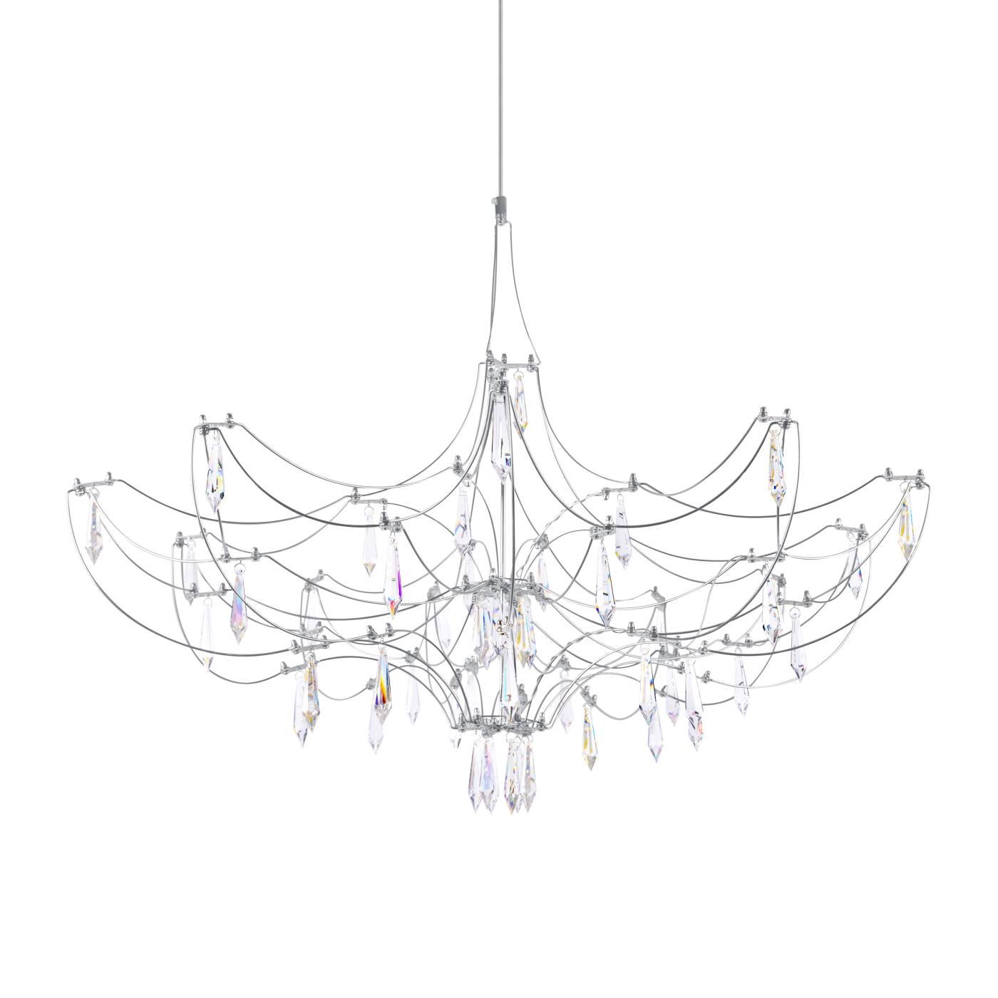 10589/900 Silver Asfour Подвесная люстра Mira Loft It 10589/900 Silver Asfour