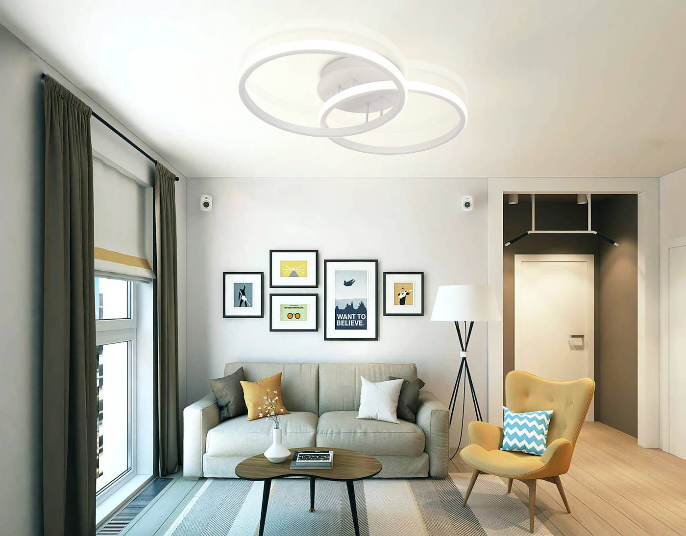 Потолочная люстра Natali Kovaltseva LEDLIGHT LED LAMPS 81177