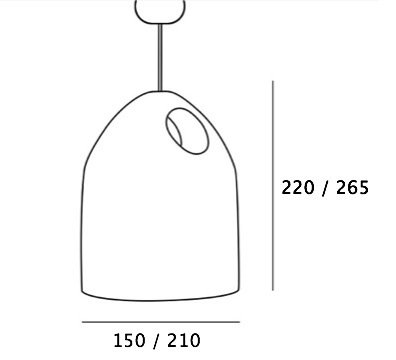 73480-22 Светильник подвесной ImperiumLoft 40.156 73480-22