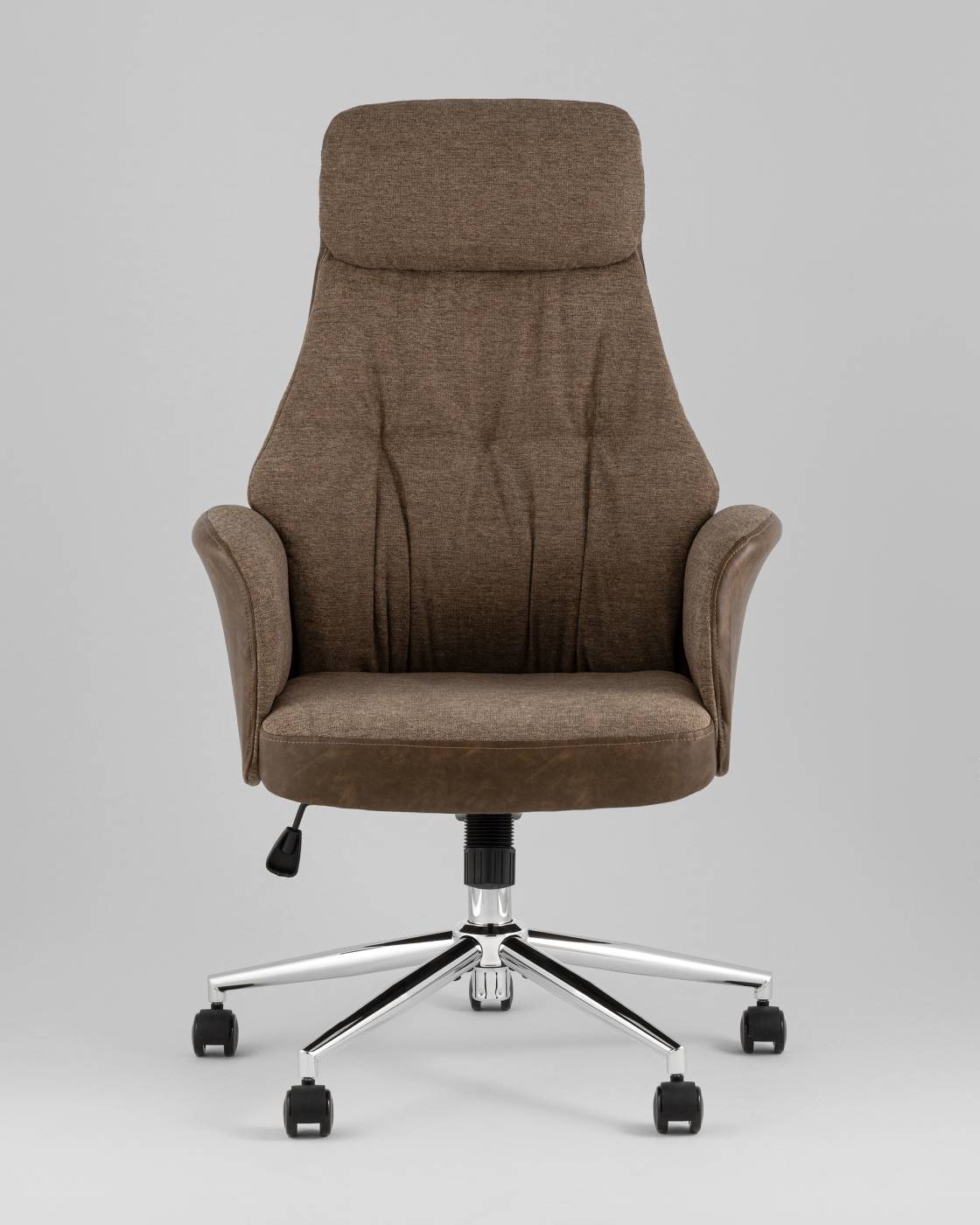 Офисное кресло Stool Group YF-0515 ZE119A-3+FH-65 brown retro