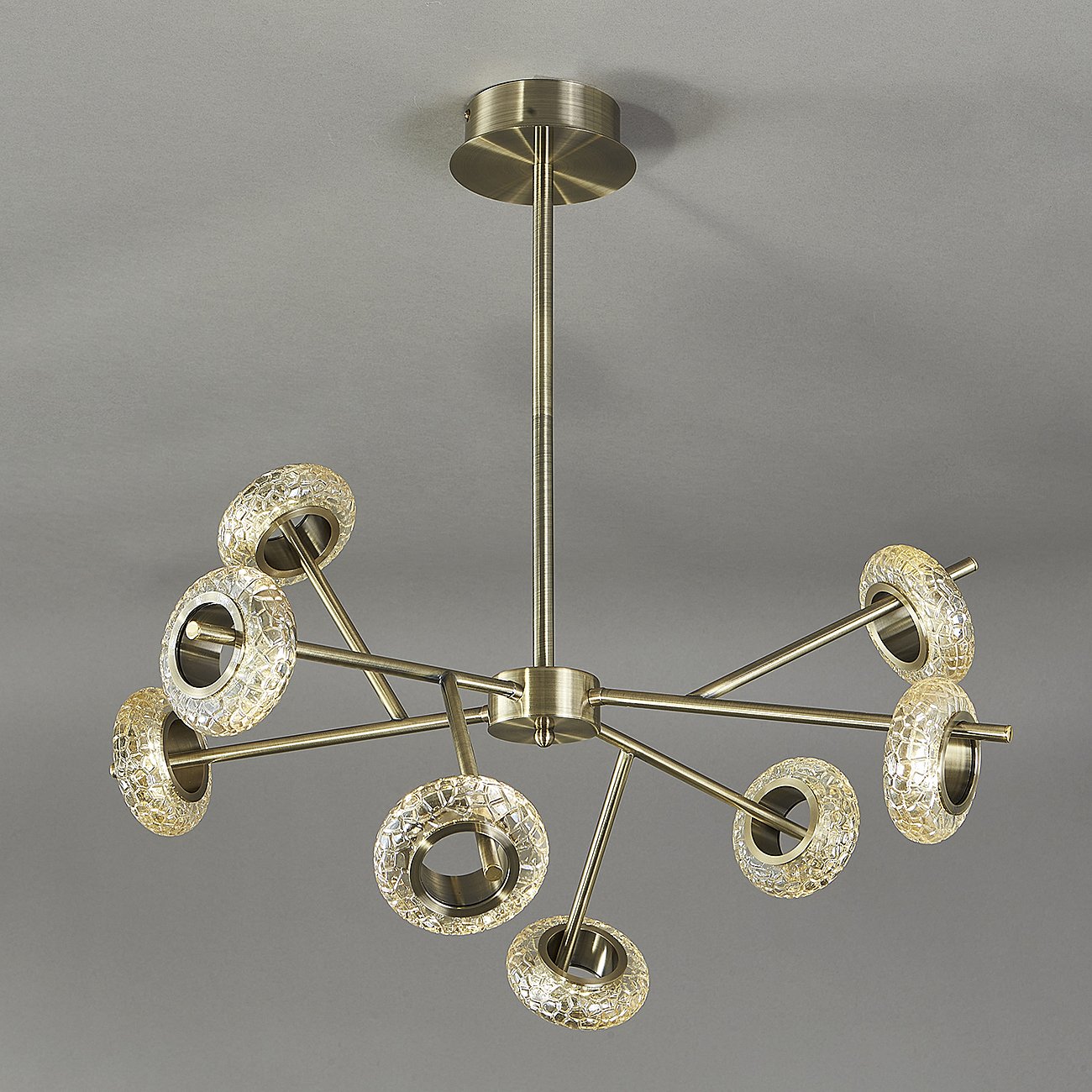 Потолочная люстра Escada Gravity 10252/8LED Brass