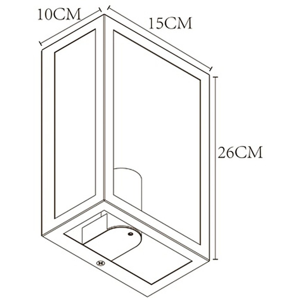 Уличный настенный светильник Arte Lamp Belfast A4569AL-1BR