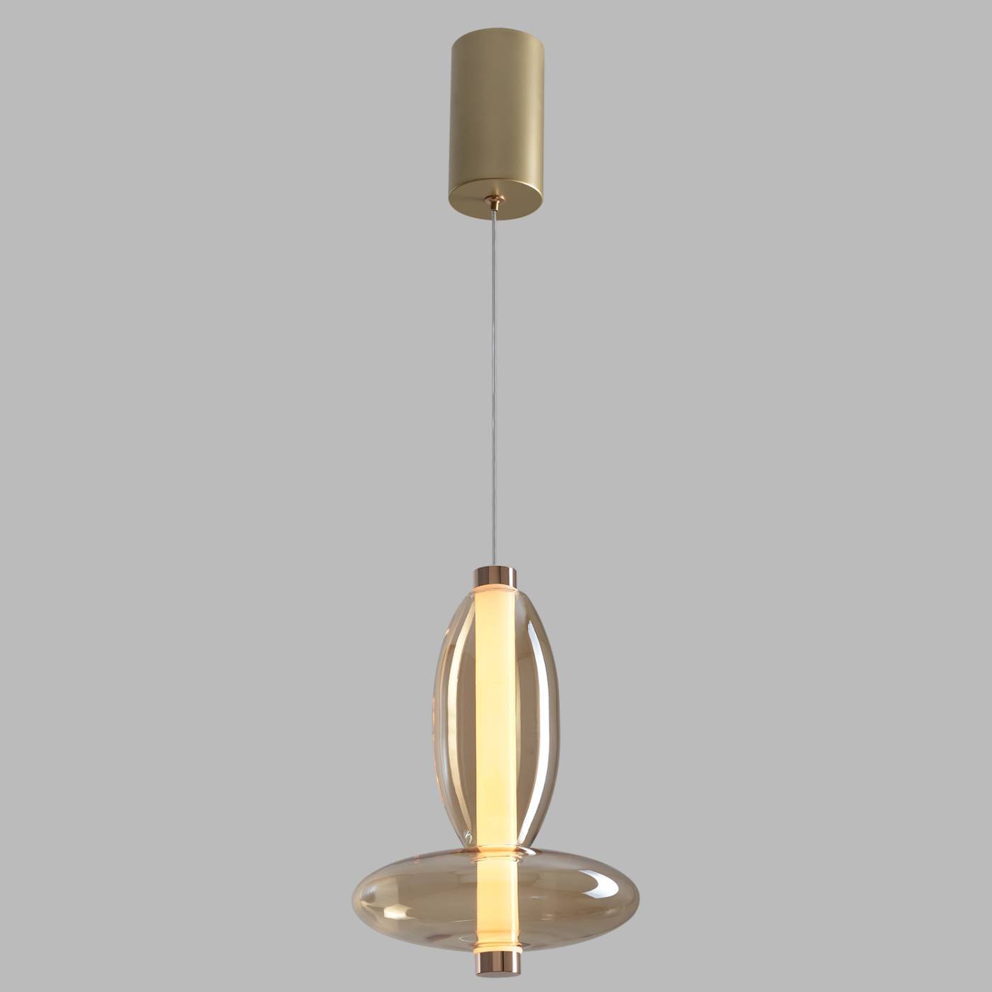 QUASAR SP7W LED AMBER Светильник подвесной Crystal Lux Quasar QUASAR SP7W LED AMBER