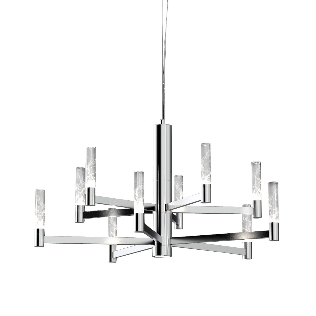 MD2051-10A chrome Подвесная люстра Delight Collection MD2051 MD2051-10A chrome
