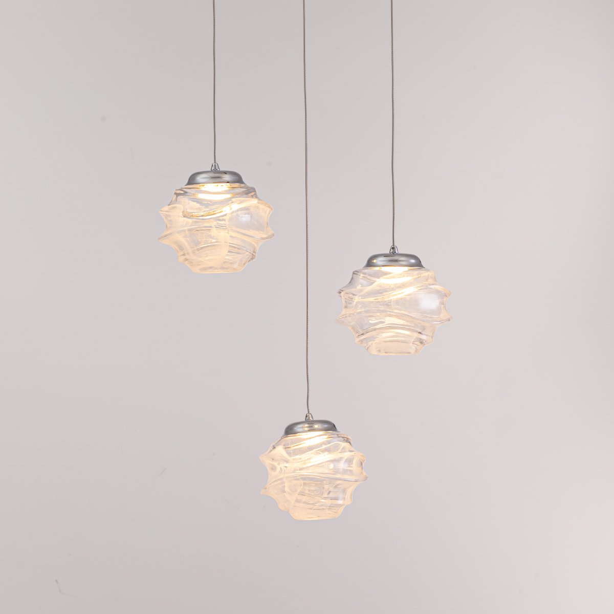 MD25030003-3A chrome/clear Светильник подвесной Delight Collection MD25030003 MD25030003-3A chrome/clear