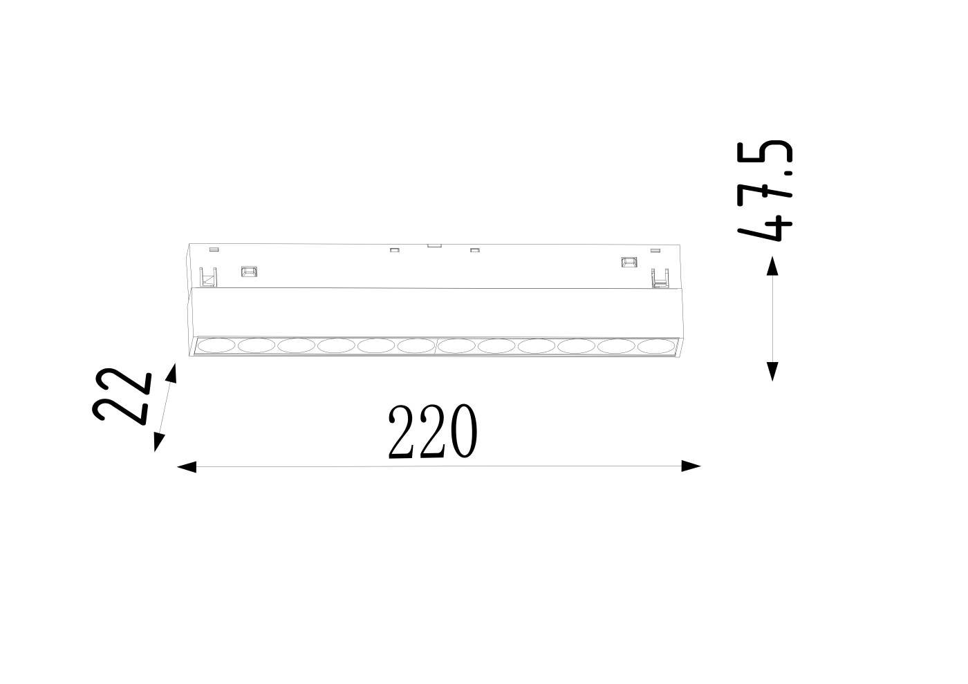 00-00013646 Трековый светильник SY-LINK SWG LUMKER 00-00013646