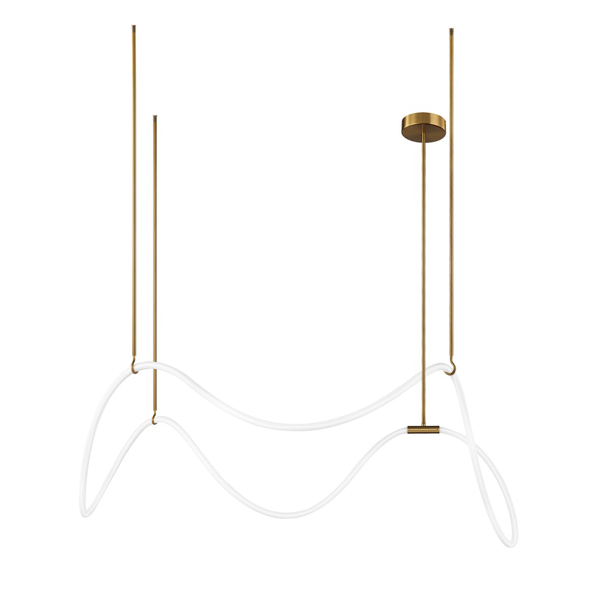 Светильник подвесной Loft It Thread 10388P/C Brass