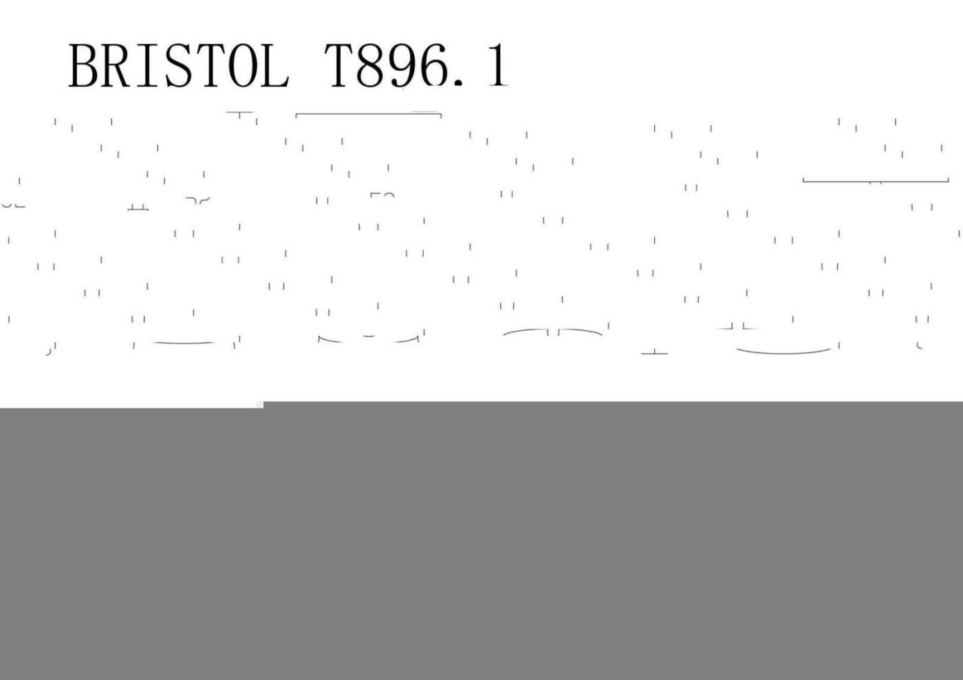 BRISTOL T896.1 Настольная лампа Lucia Tucci Bristol BRISTOL T896.1