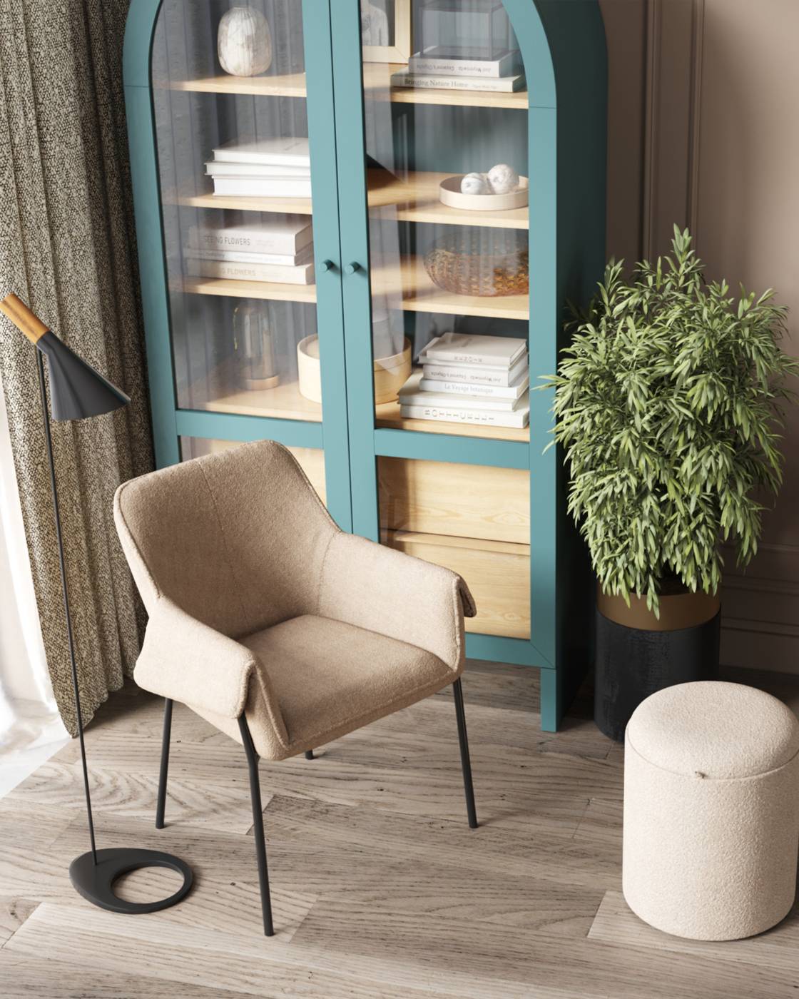 Пуфик Stool Group Хюгге 19B260LХM LX-9