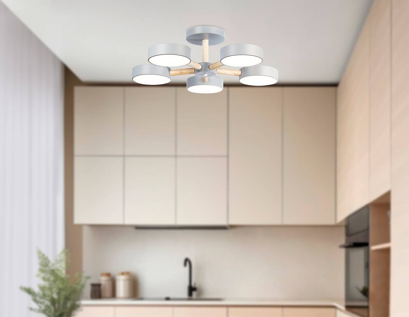 Потолочная люстра Ambrella LineTech FL4826