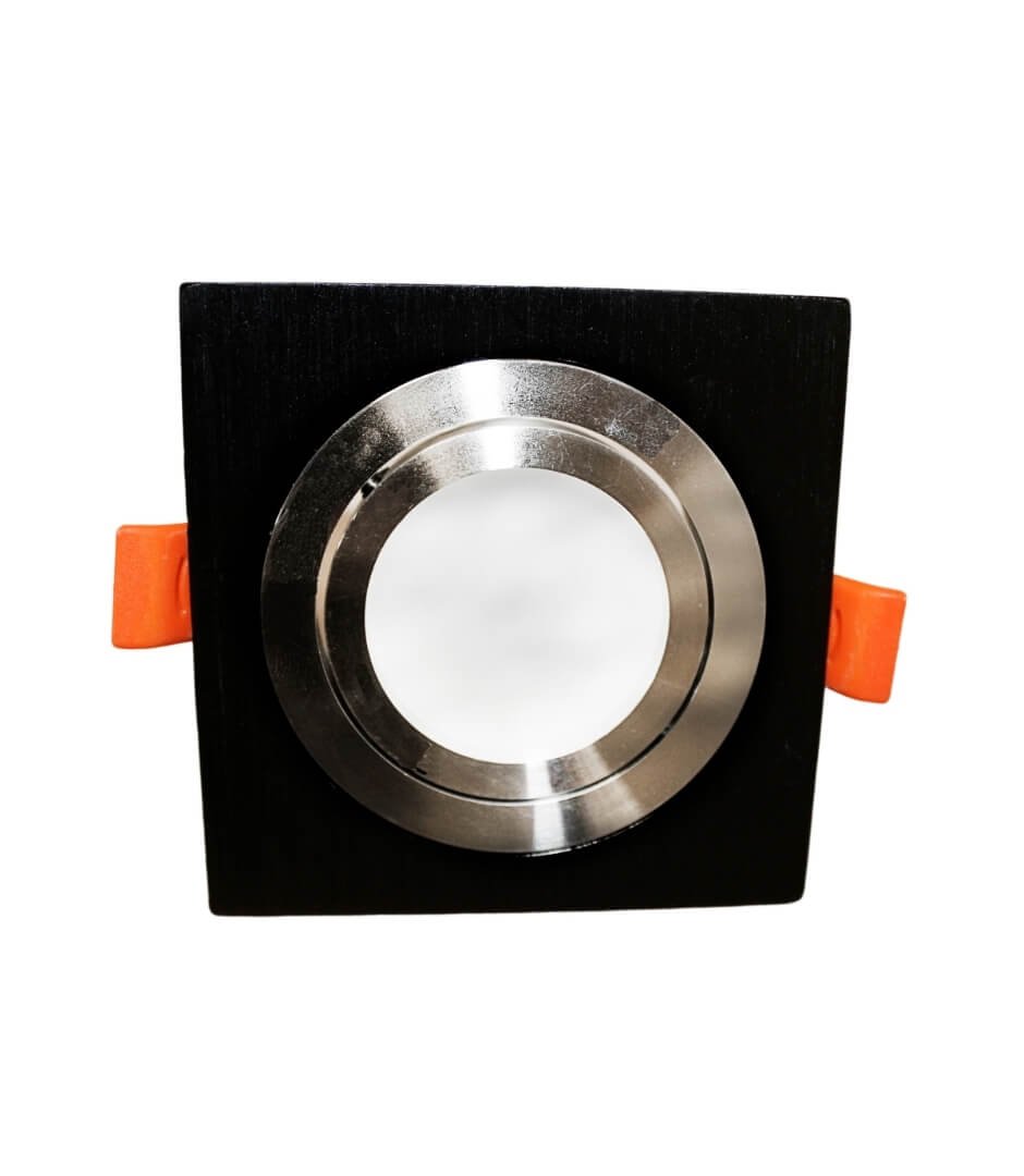 Встраиваемый светильник Lumina Deco LDC 8062-L90 BK+SL