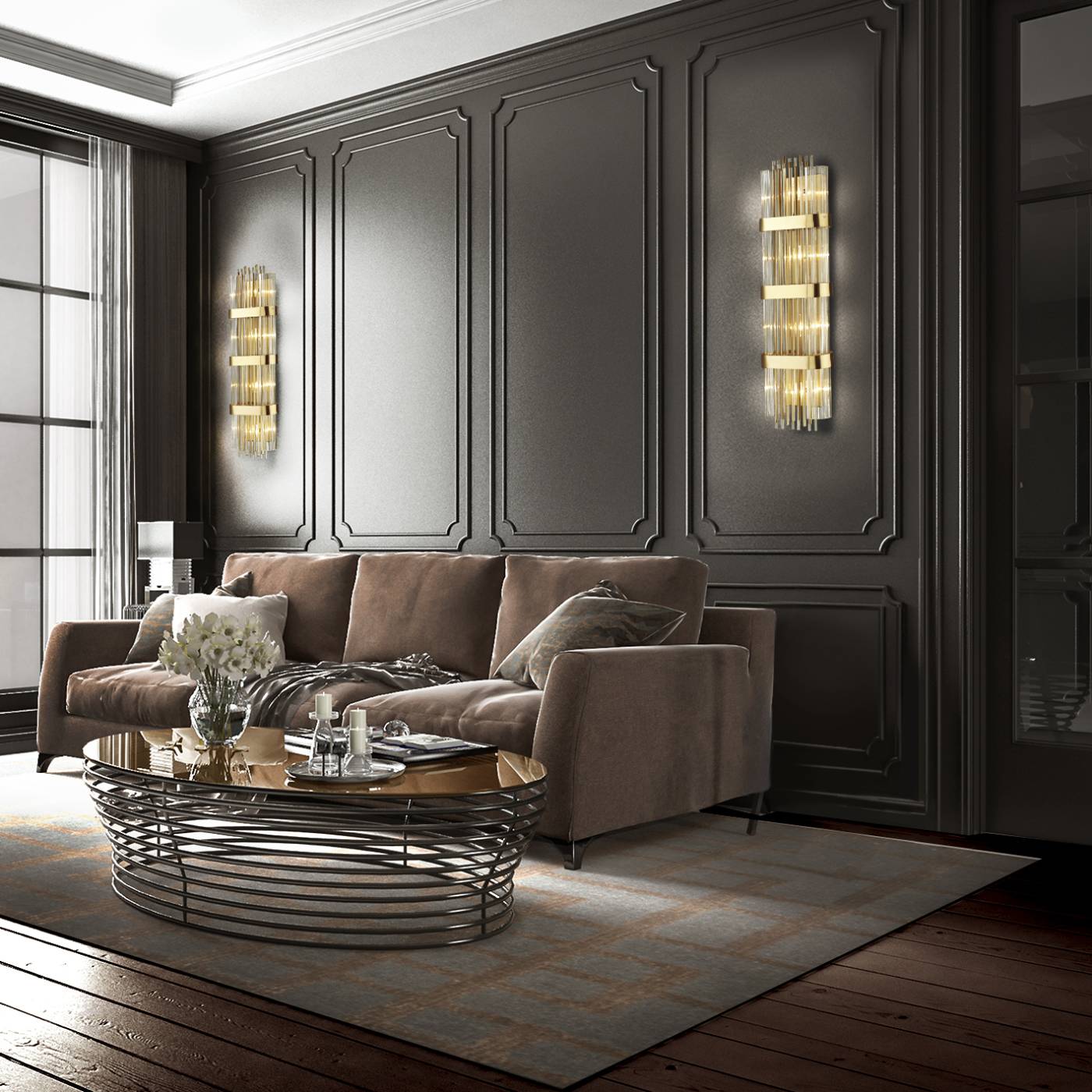 4853/4W Настенный светильник Odeon Light EXCLUSIVE Empire 4853/4W