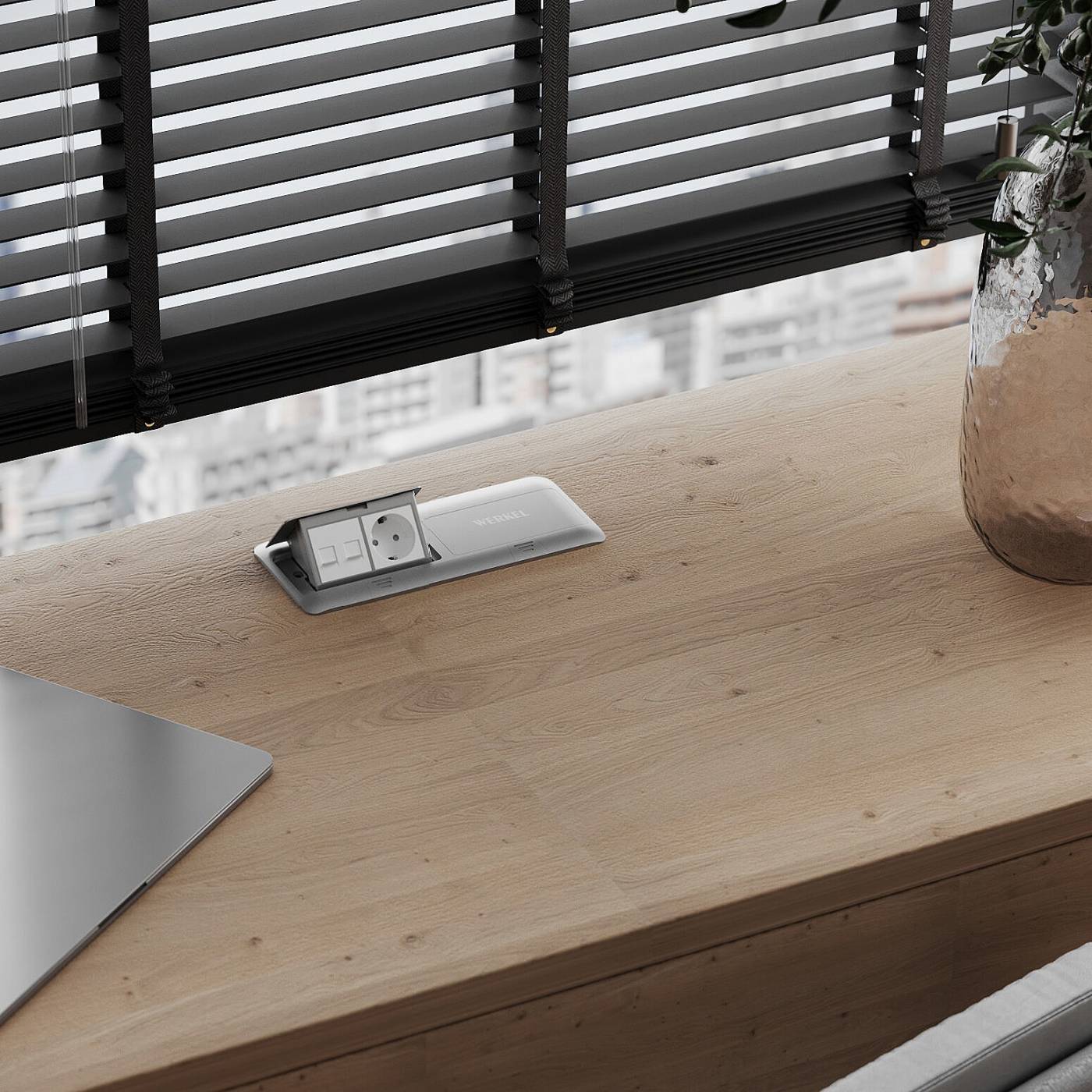 W8078065/ Выдвижной блок (Лючок) на 8 модулей (серебряный) Werkel W8078065/ Выдвижной блок (Лючок) на 8 модулей (серебряный)