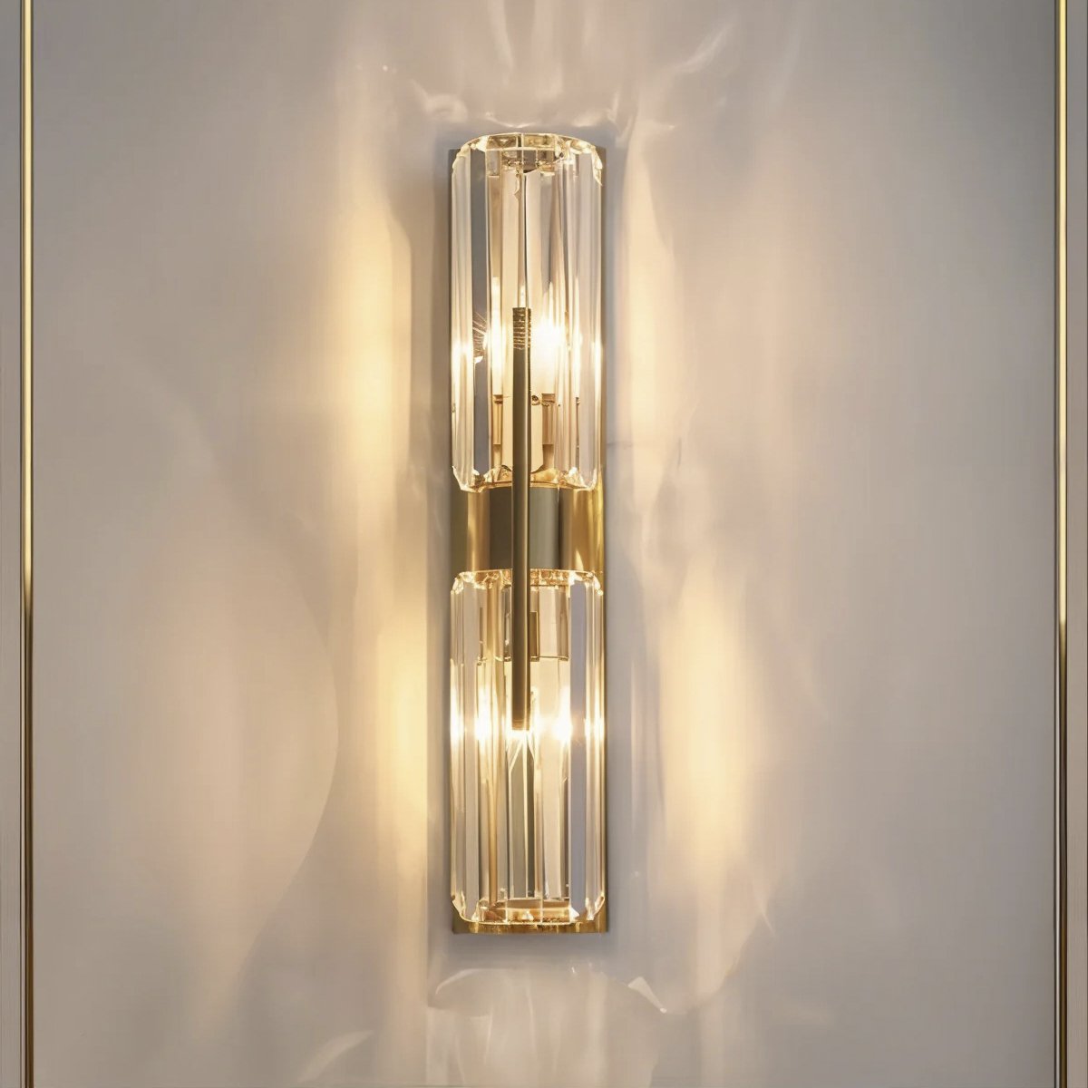 88183W/D500 gold/clear Настенное бра Delight Collection Wall lamp 88183W/D500 gold/clear