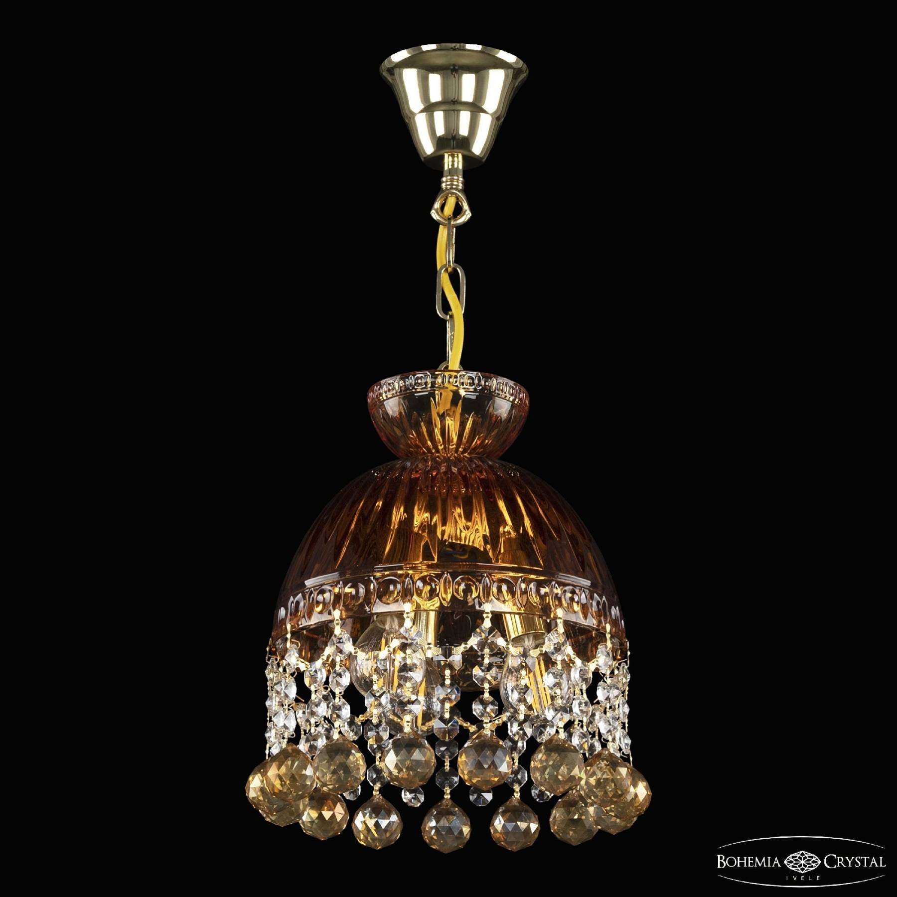 5478/22 G Amber/M-1G Balls K721 Светильник подвесной Bohemia 5478 5478/22 G Amber/M-1G Balls K721