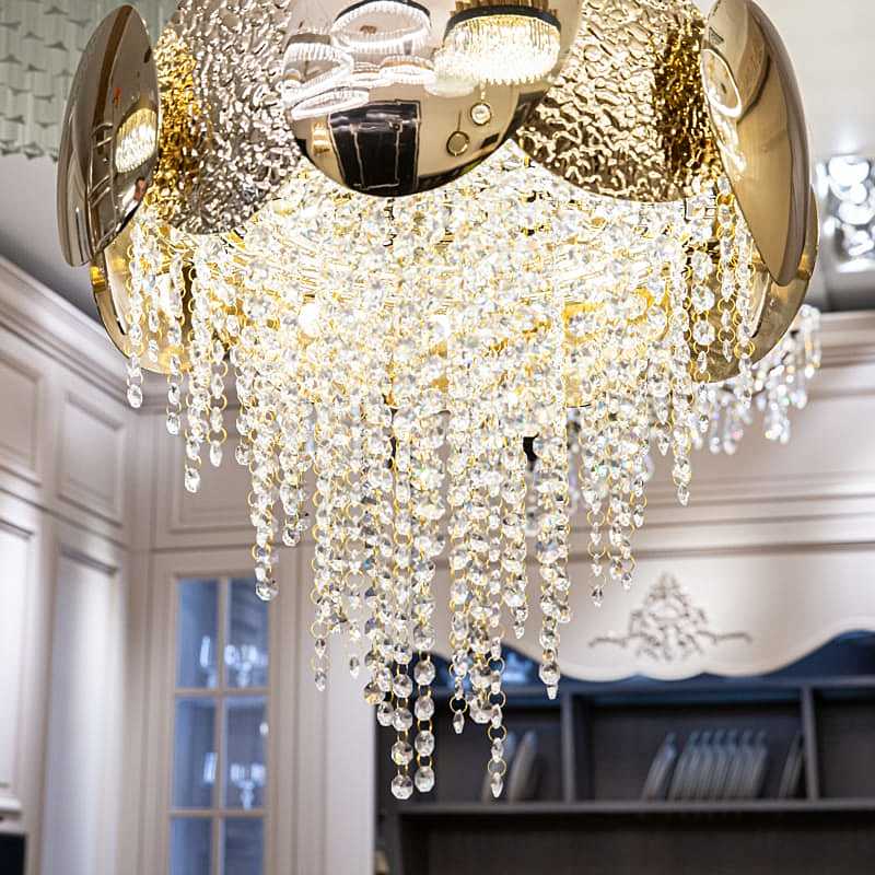 L38512.92 Подвесная хрустальная люстра Mastery L'Arte Luce Luxury L38512.92