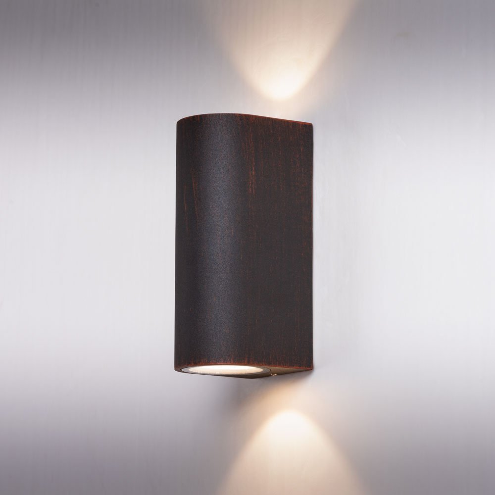 A3502AL-2RI Уличный настенный светильник Arte Lamp Doppio A3502AL-2RI