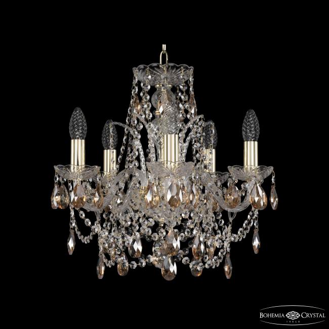 Подвесная хрустальная люстра 1411 Bohemia 1411/5/141 G K721