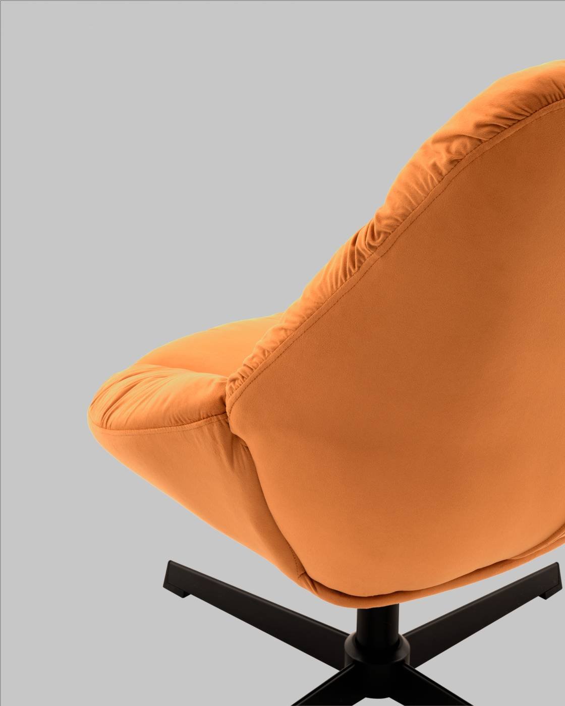 Кресло Stool Group Оррелл QH-8347KT HLR-43 orange