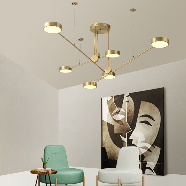 141063-26 Потолочная люстра ImperiumLoft Technum-Led-Gold01 141063-26