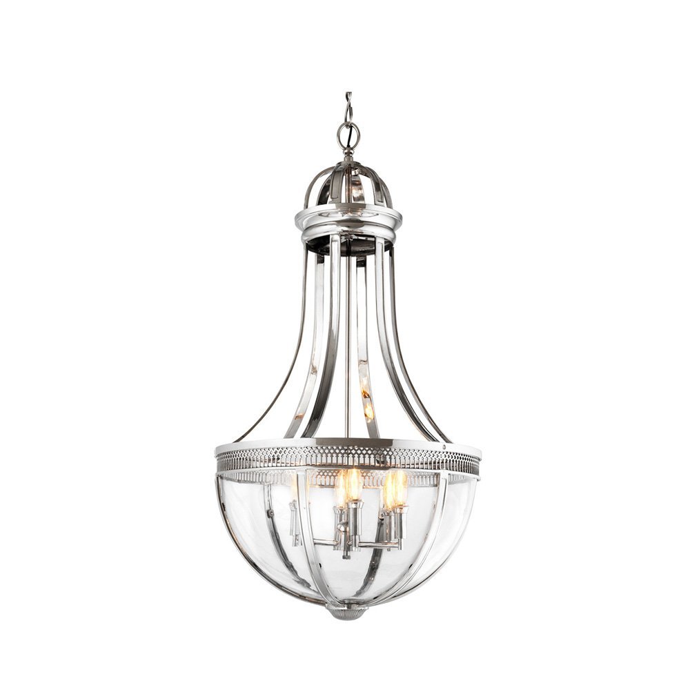 KM0287P-6 nickel Подвесная люстра Delight Collection Capitol KM0287P-6 nickel