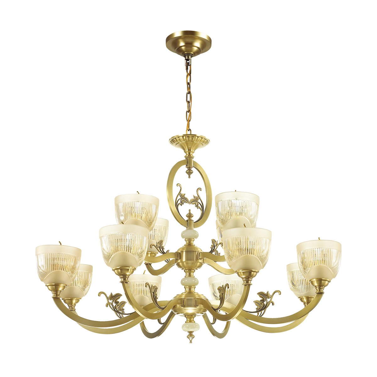 3998/12 Люстра многоярусная Piemont 3998/12 Odeon Light