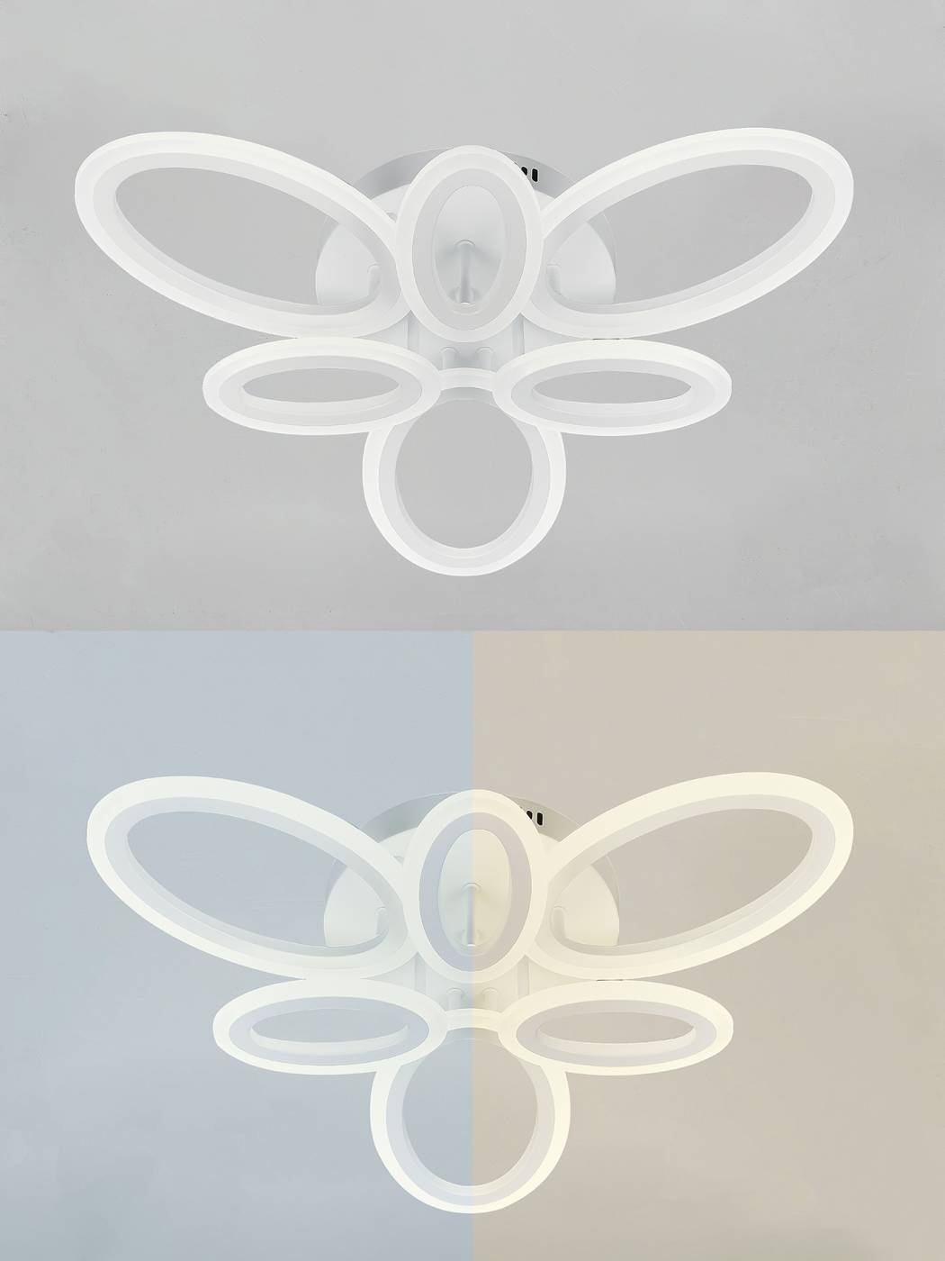 HIGH-TECH LED LAMPS 82033 Потолочная люстра Natali Kovaltseva HIGH-TECH LED LAMPS HIGH-TECH LED LAMPS 82033