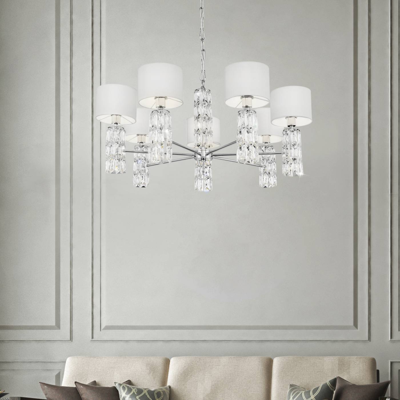 DIA008PL-07CH Подвесная люстра Maytoni Talento DIA008PL-07CH