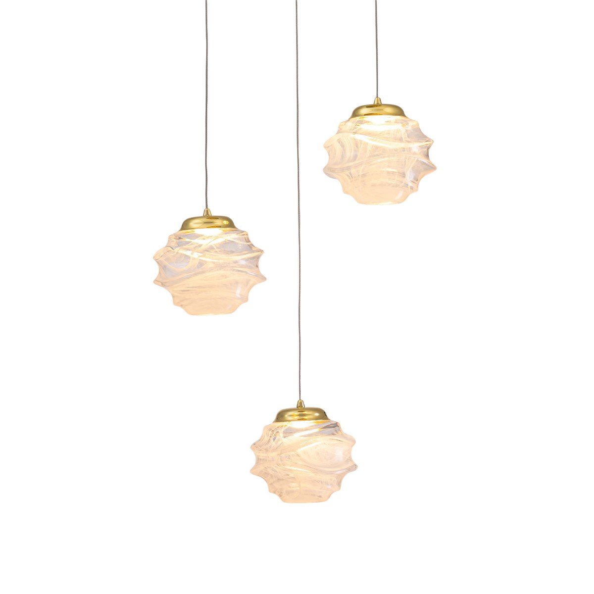 MD25030003-3A gold/clear Светильник подвесной Delight Collection MD25030003 MD25030003-3A gold/clear
