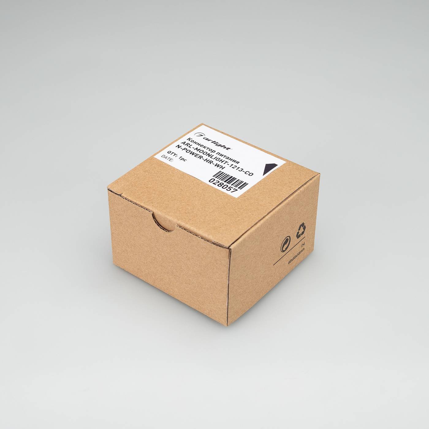 Герметичный коннектор питания для гибкого неона MOONLIGHT Arlight 028057