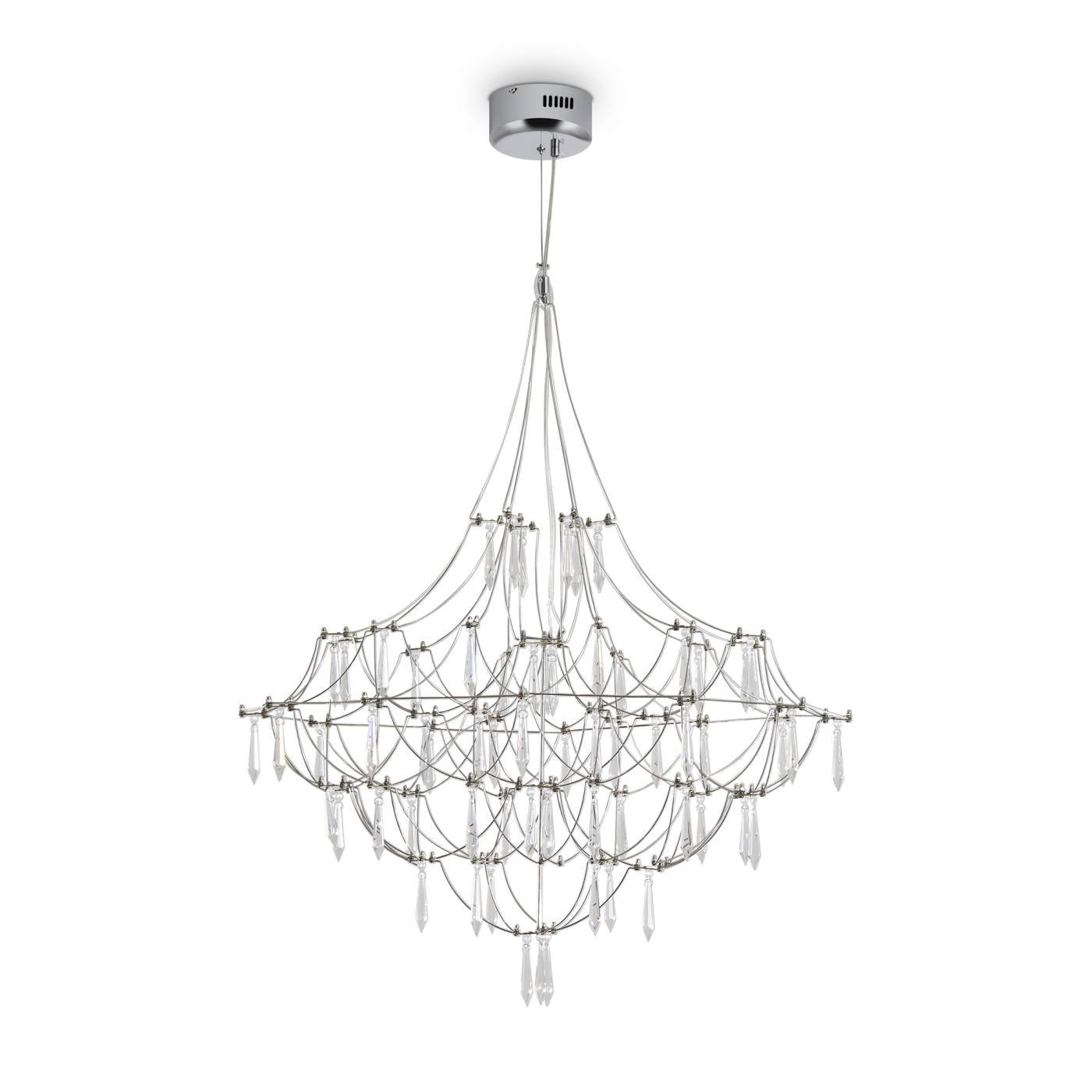 FR6138PL-L44CH Подвесная люстра Freya Amela FR6138PL-L44CH