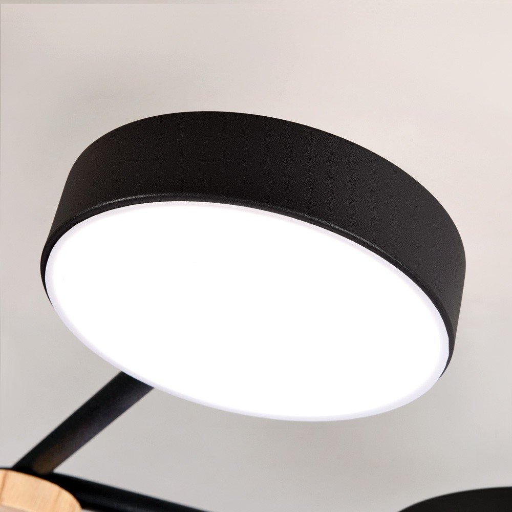 Потолочная люстра L LED4U L3201-780 BK