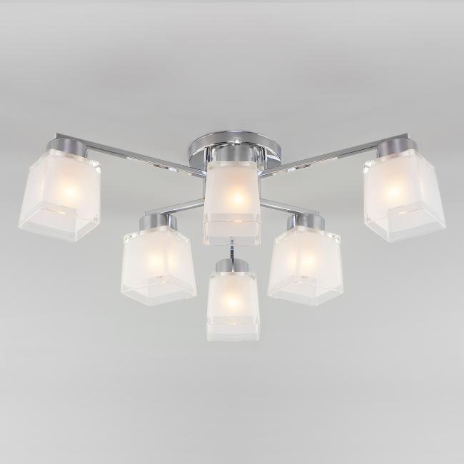 Потолочная люстра Eurosvet Delfi 30162/6 хром