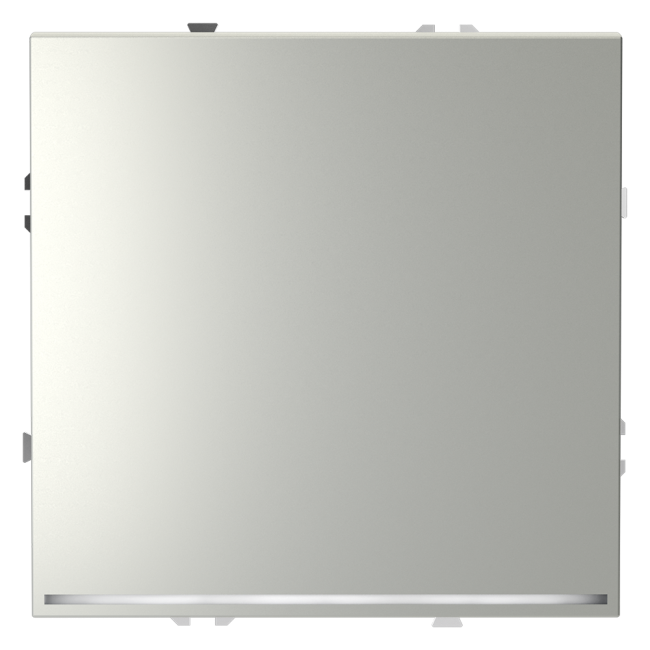 VLS010405 Проходной переключатель одноклавишный с подсветкой Voltum S70 VLS010405