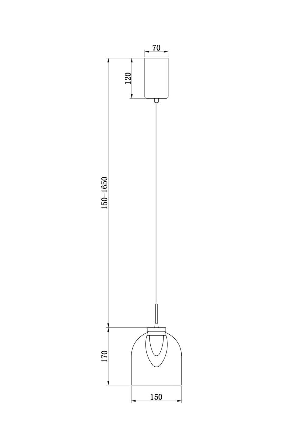 Светильник подвесной Freya Fume FR5399PL-L4BS1