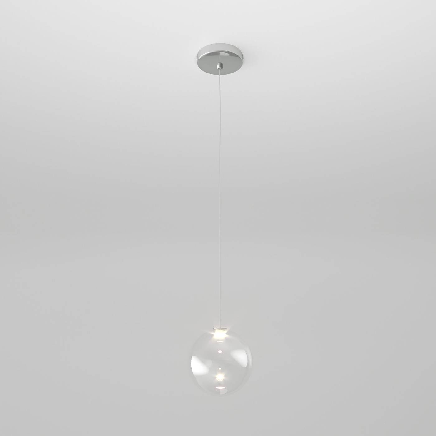 Светильник подвесной Eurosvet Wonder 50232/1 LED прозрачный