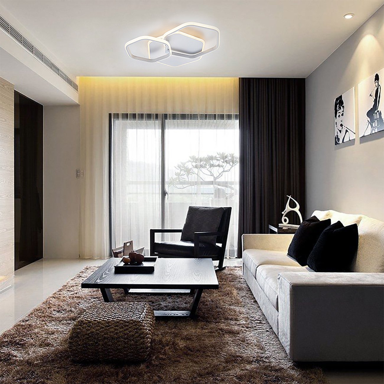 10217/2LED BL Потолочная люстра Escada Satellite 10217/2LED BL