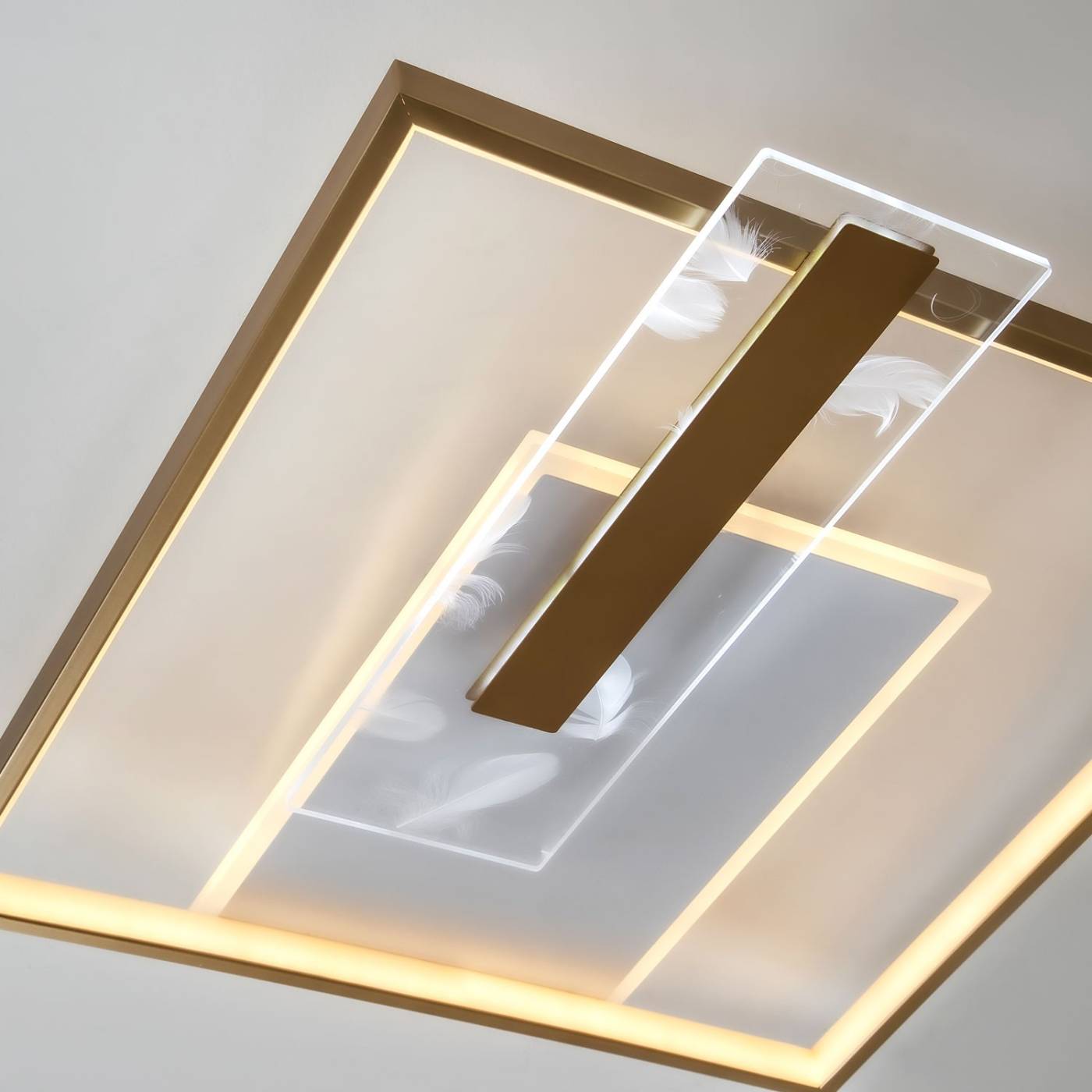 L1045-500 GD Потолочная люстра L LED4U L1045-500 GD