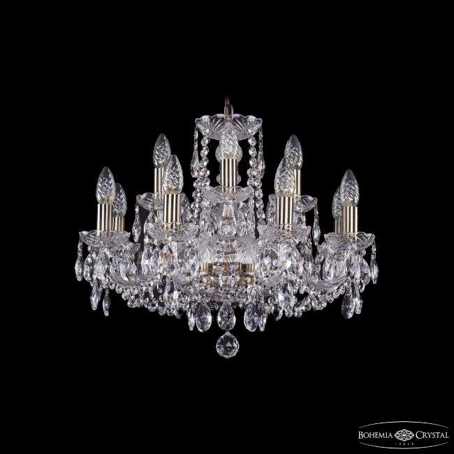 1402/8+4/195 Pa Подвесная хрустальная люстра 1402 Bohemia 1402/8+4/195 Pa