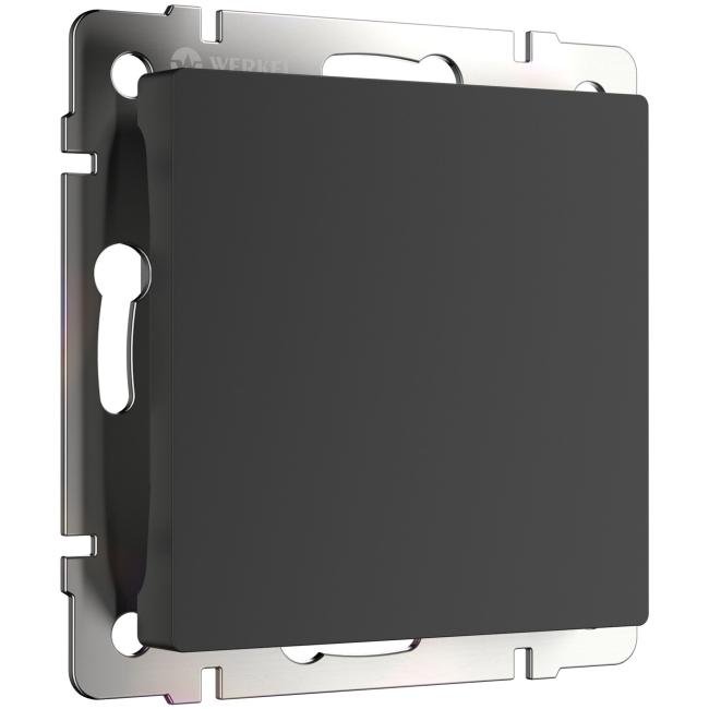 W1159208/ Заглушка (черный матовый) Накладка на механизм Werkel W1159208/ Заглушка (черный матовый)