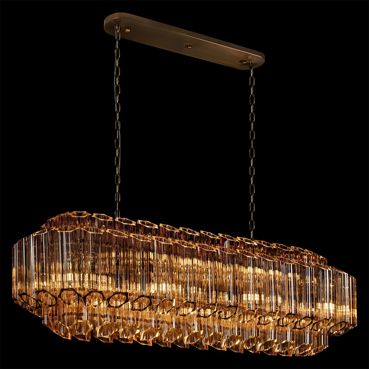 Подвесная люстра Celebration Loft It 10579/1000R Amber