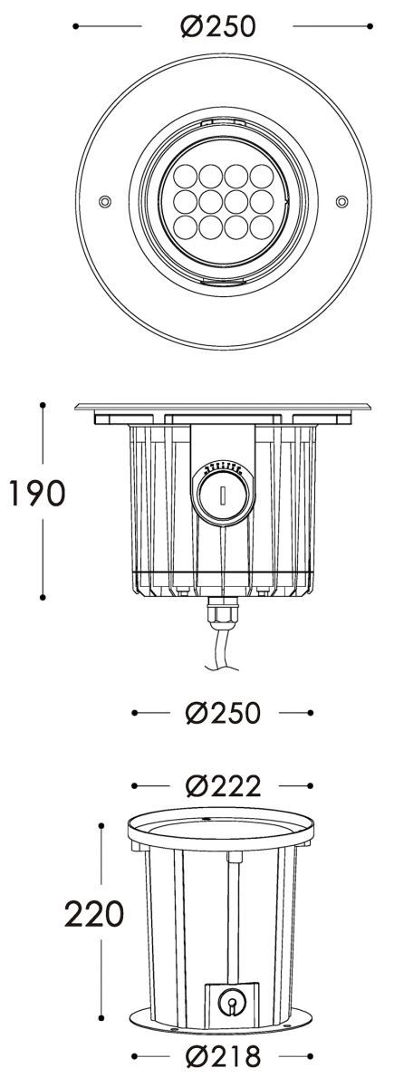Уличный встраиваемый Deko-Light Soft Flex 730266