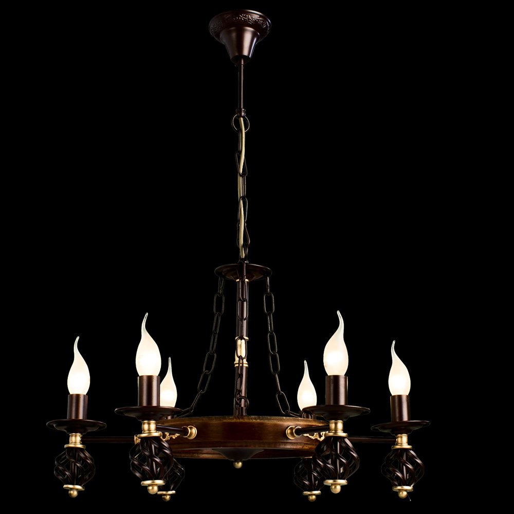 A4550LM-6CK Подвесная люстра Arte Lamp CARTWHEEL A4550LM-6CK