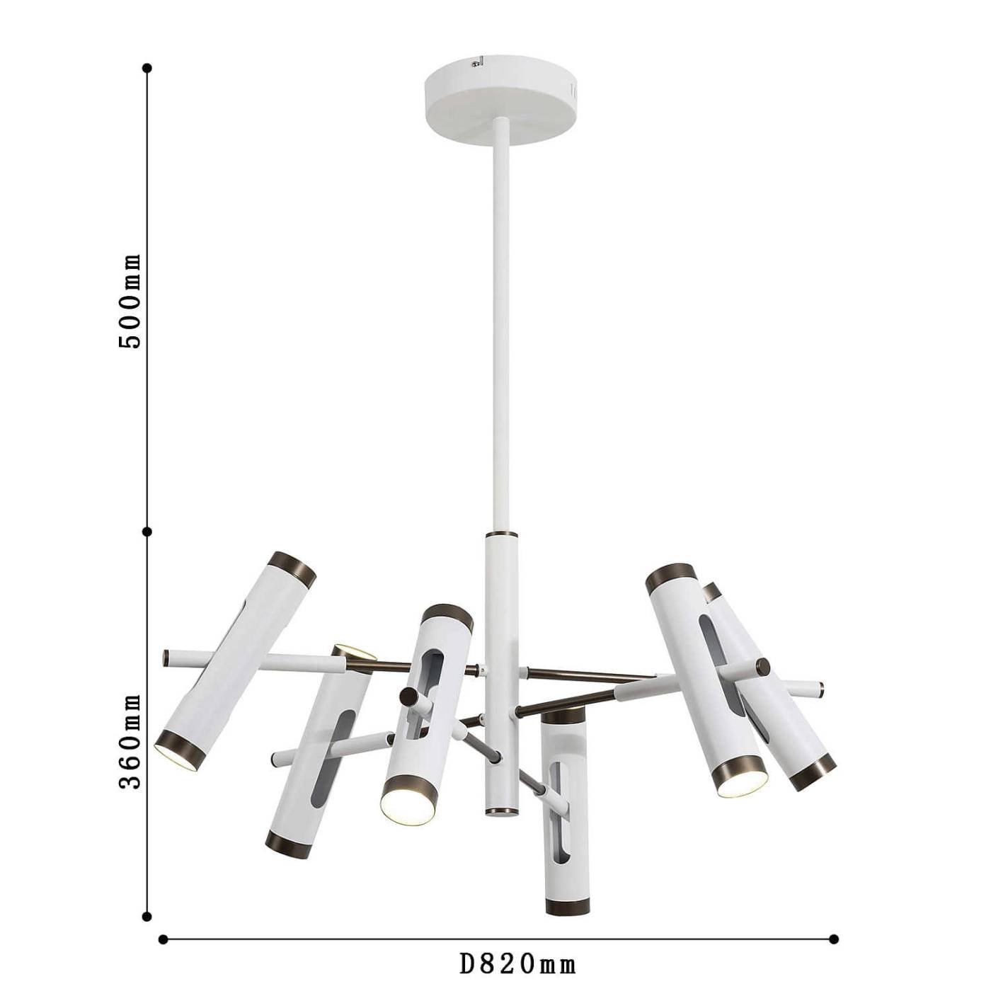 2325-12P Люстра на штанге Favourite Duplex 2325-12P