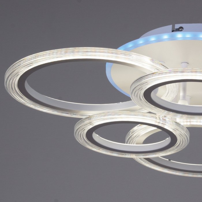 Потолочная люстра 09812-3.3-3+3A WH (RGB)